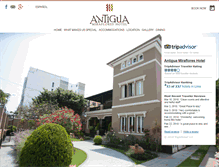 Tablet Screenshot of antiguamiraflores.com